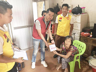 【慰問(wèn)特別困難戶慈善活動(dòng)】將愛灑滿人間